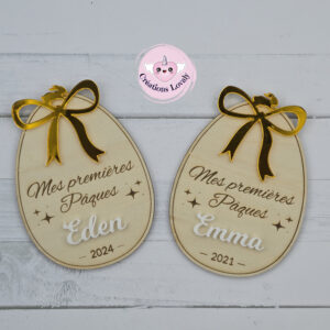 Oeuf décoratif Mes premières Pâques