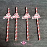 Pailles
Rouge et Blanc