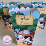 Boîtes popcorn
Les animaux de la ferme